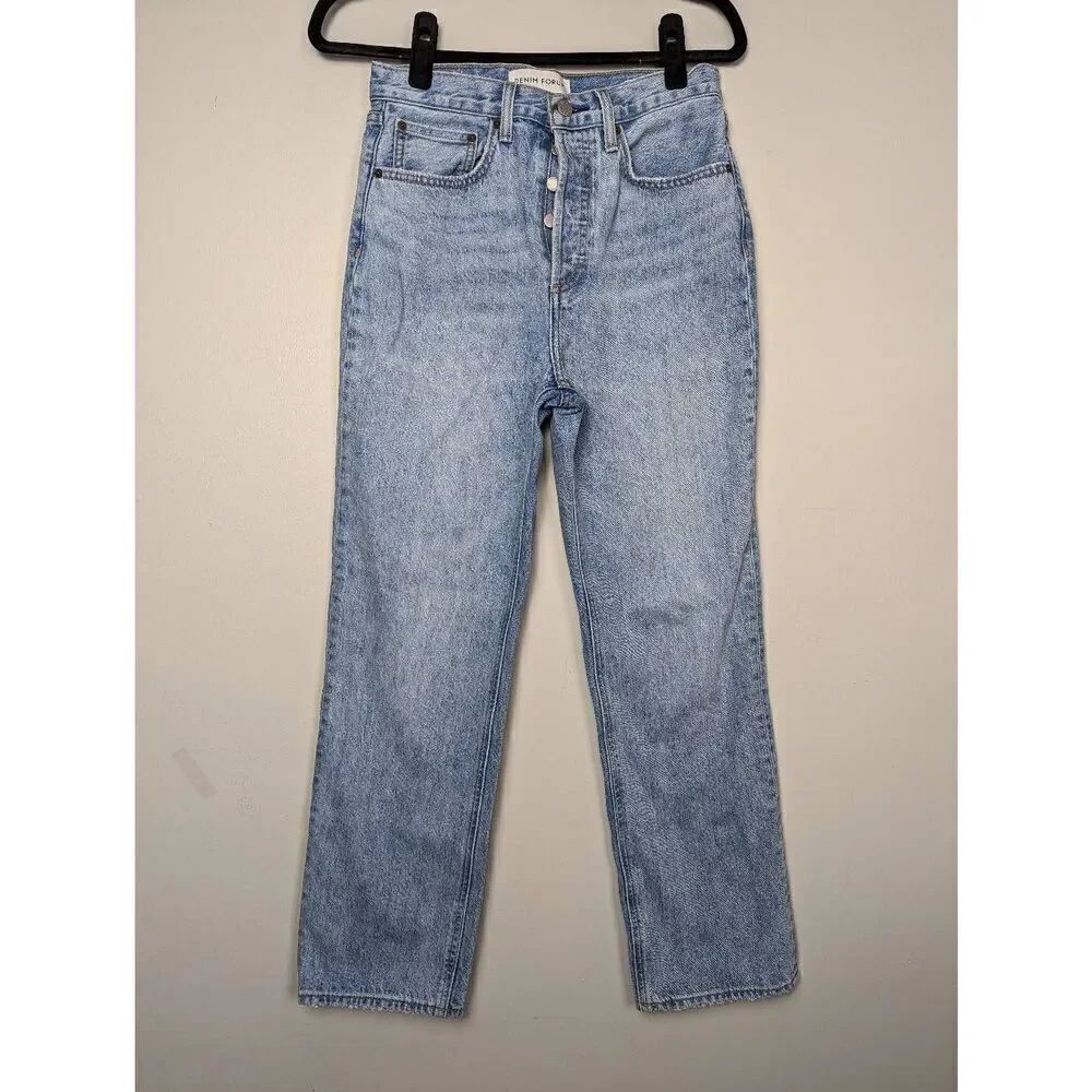 Aritzia Denim Forum the joni high rise loose 26